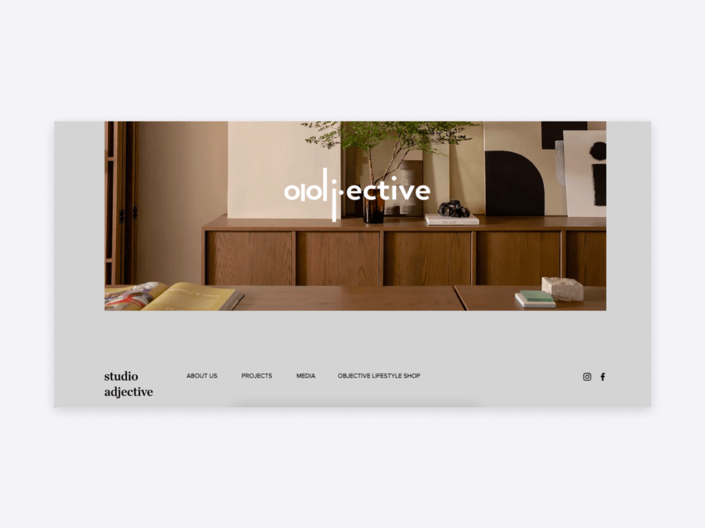 Studio Adjective home page